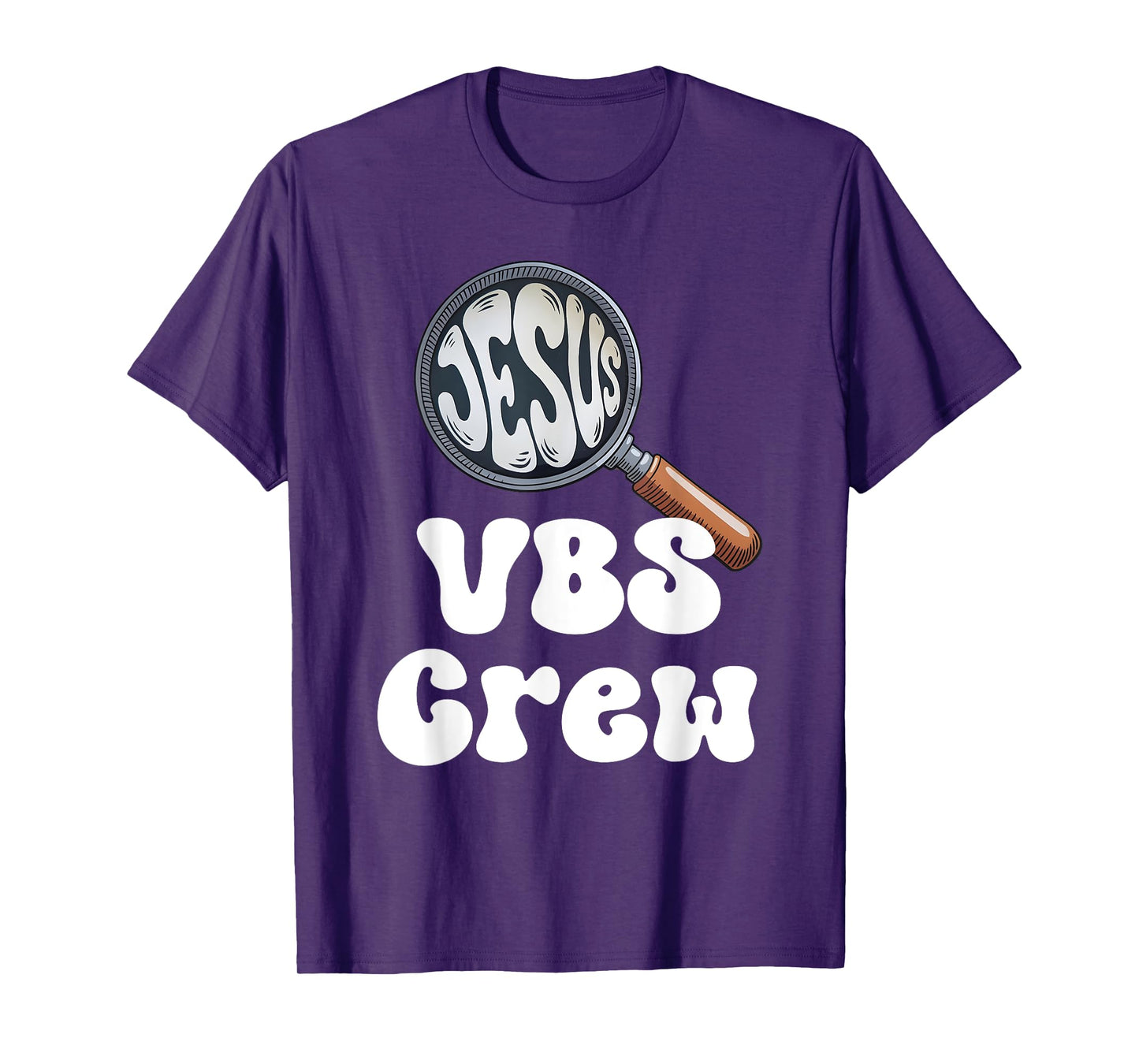 VBS 2025 Vacation Bible School VBS Crew Hand Lens T-Shirt