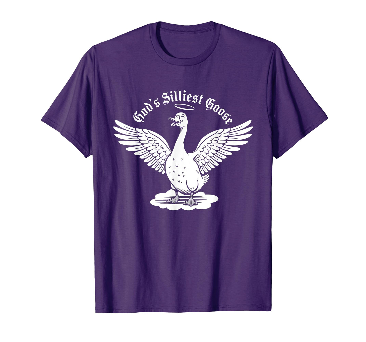 God's Silliest Goose Funny Goose Meme Design T-Shirt