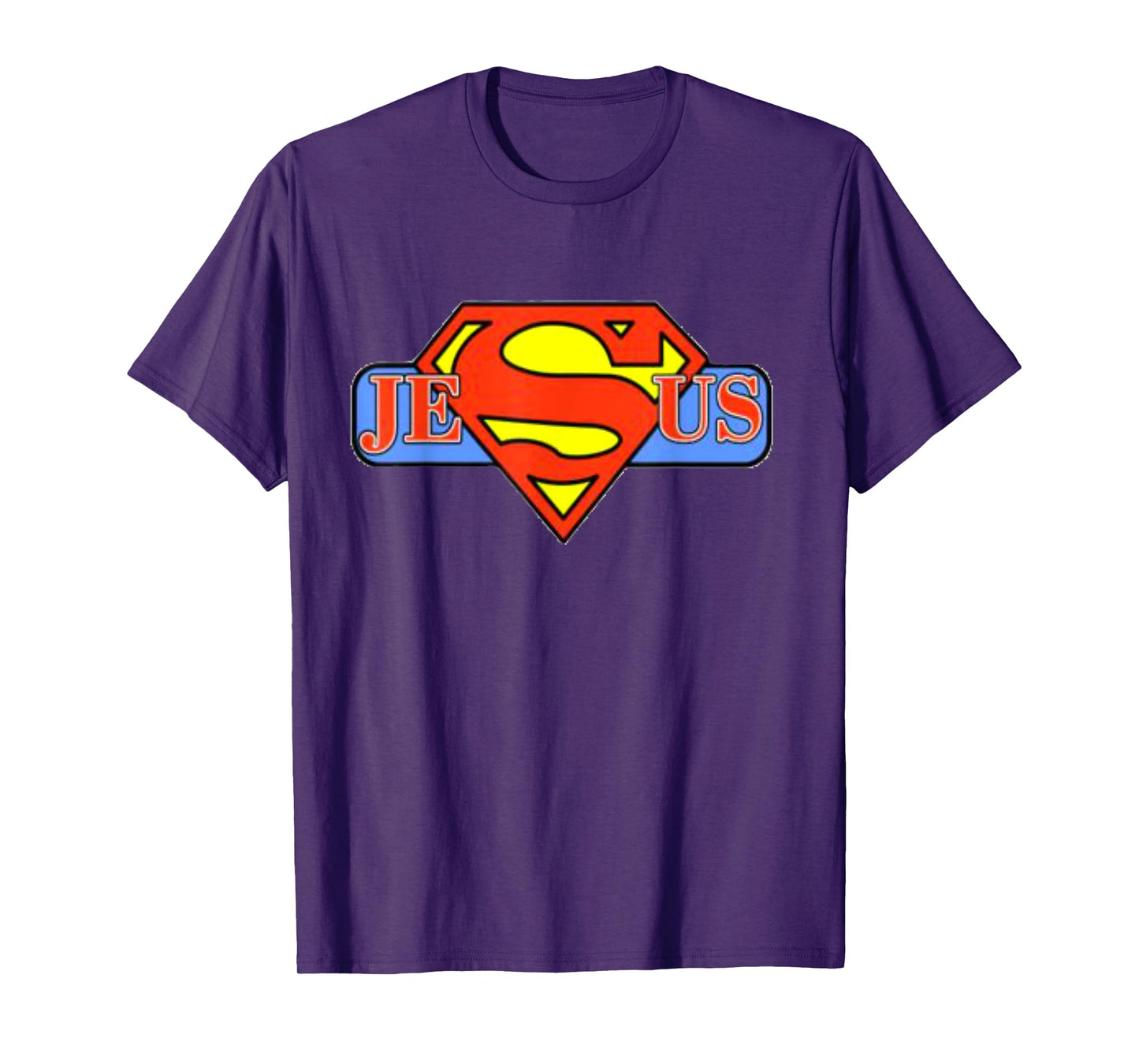 tshirt My Superhero is Jesus, faith love god shirt T-Shirt