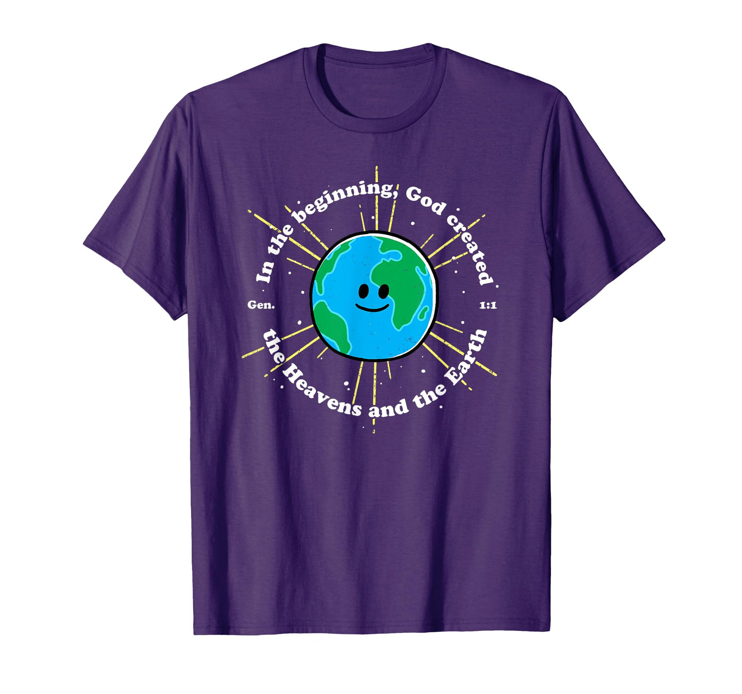 In the Beginning God Created the Heavens and the Earth T-Shirt