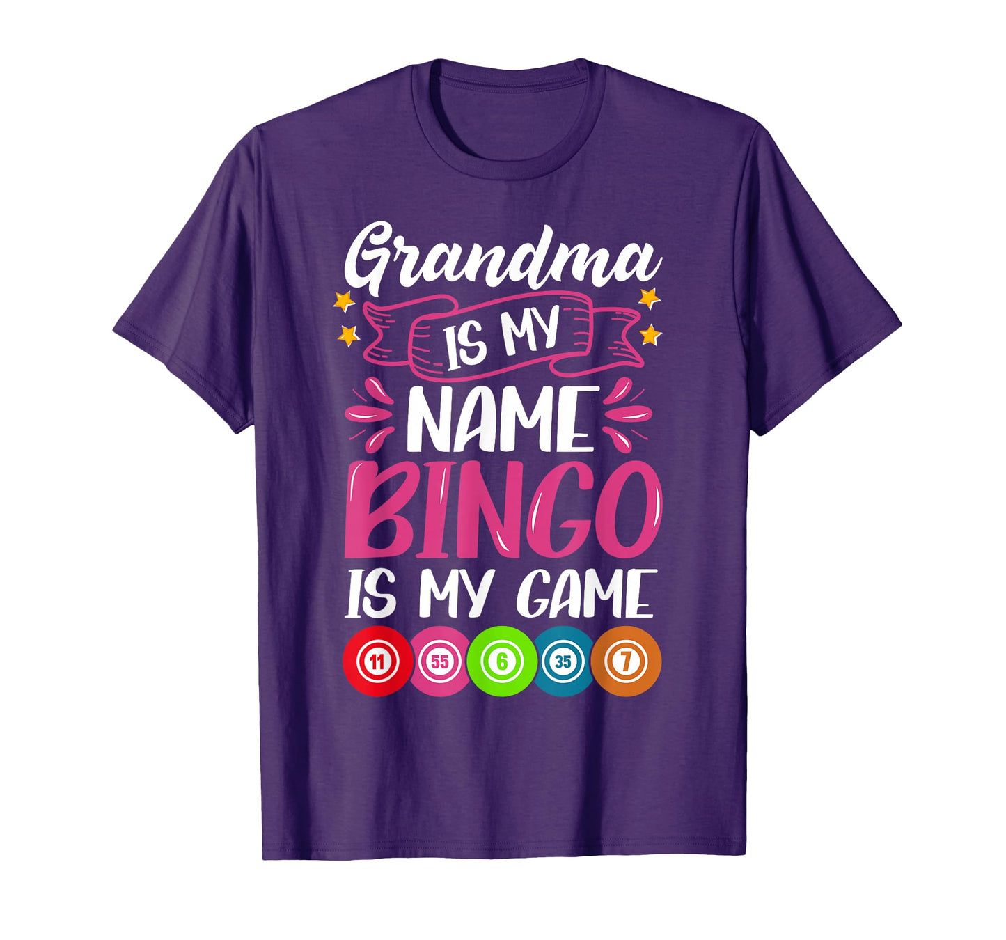 Grandma Bingo player funny bingo quote design T-Shirt