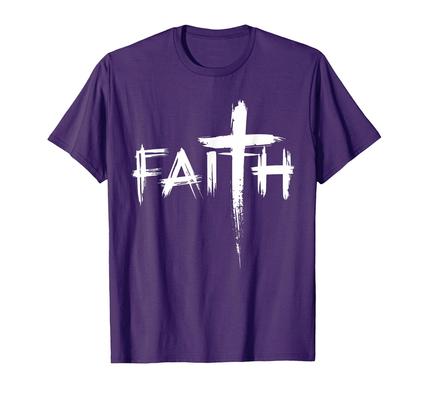Christian Faith & Cross Retro Christian Faith for Men Women T-Shirt