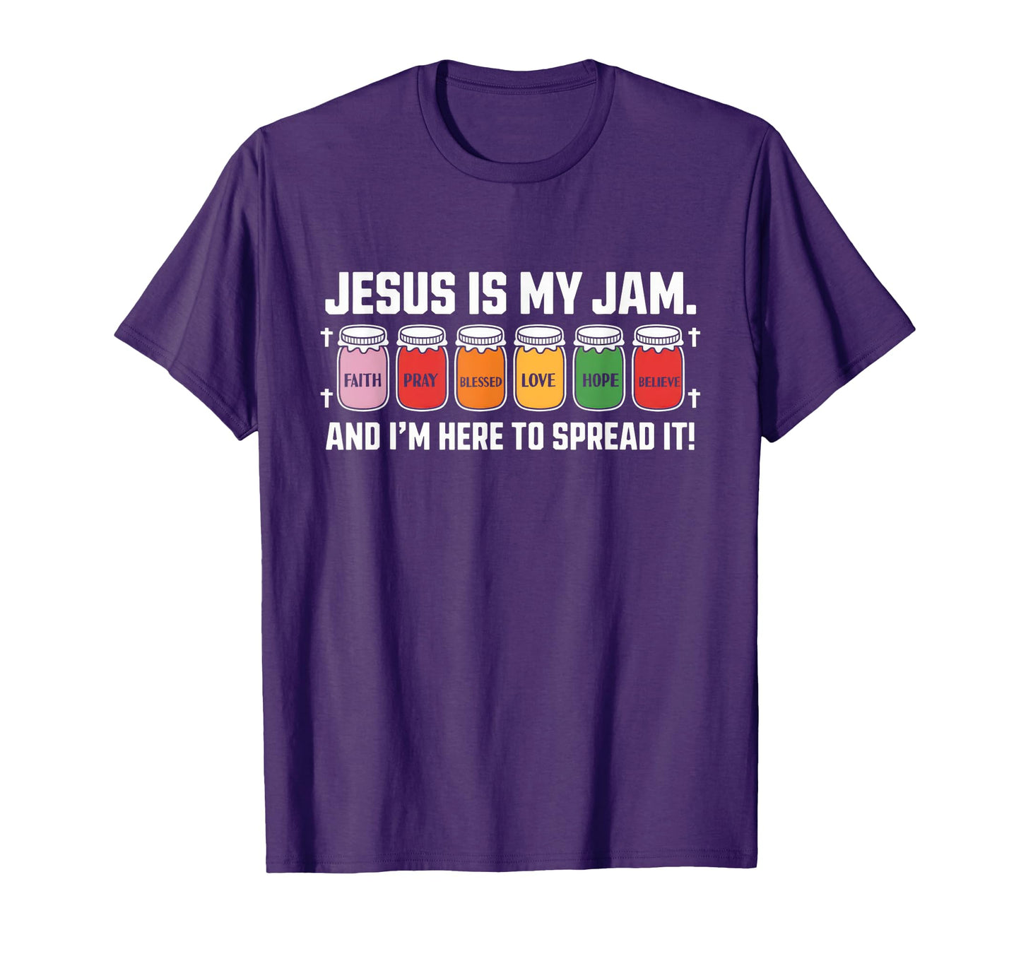 Jesus is My Jam Tshirt Men Women Christian Bible Verse T-Shirt