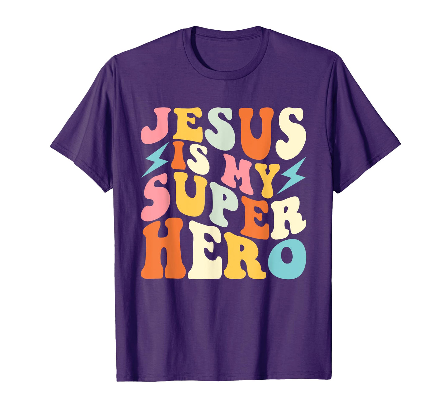 Jesus is My Superhero - Christian Religious T-Shirt