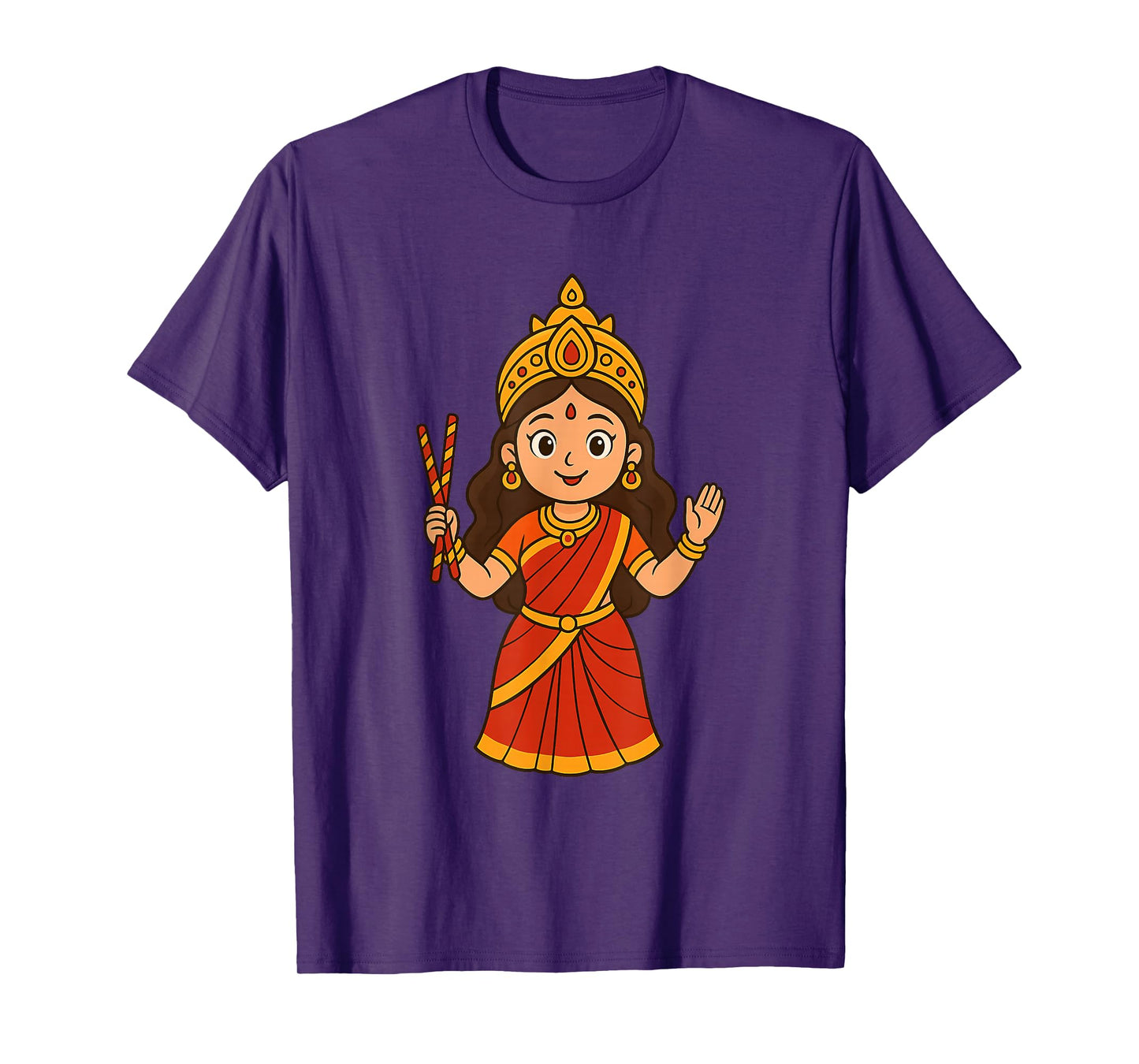 Durga Puja Diwali Festival Happy Navratri Goddess T-Shirt
