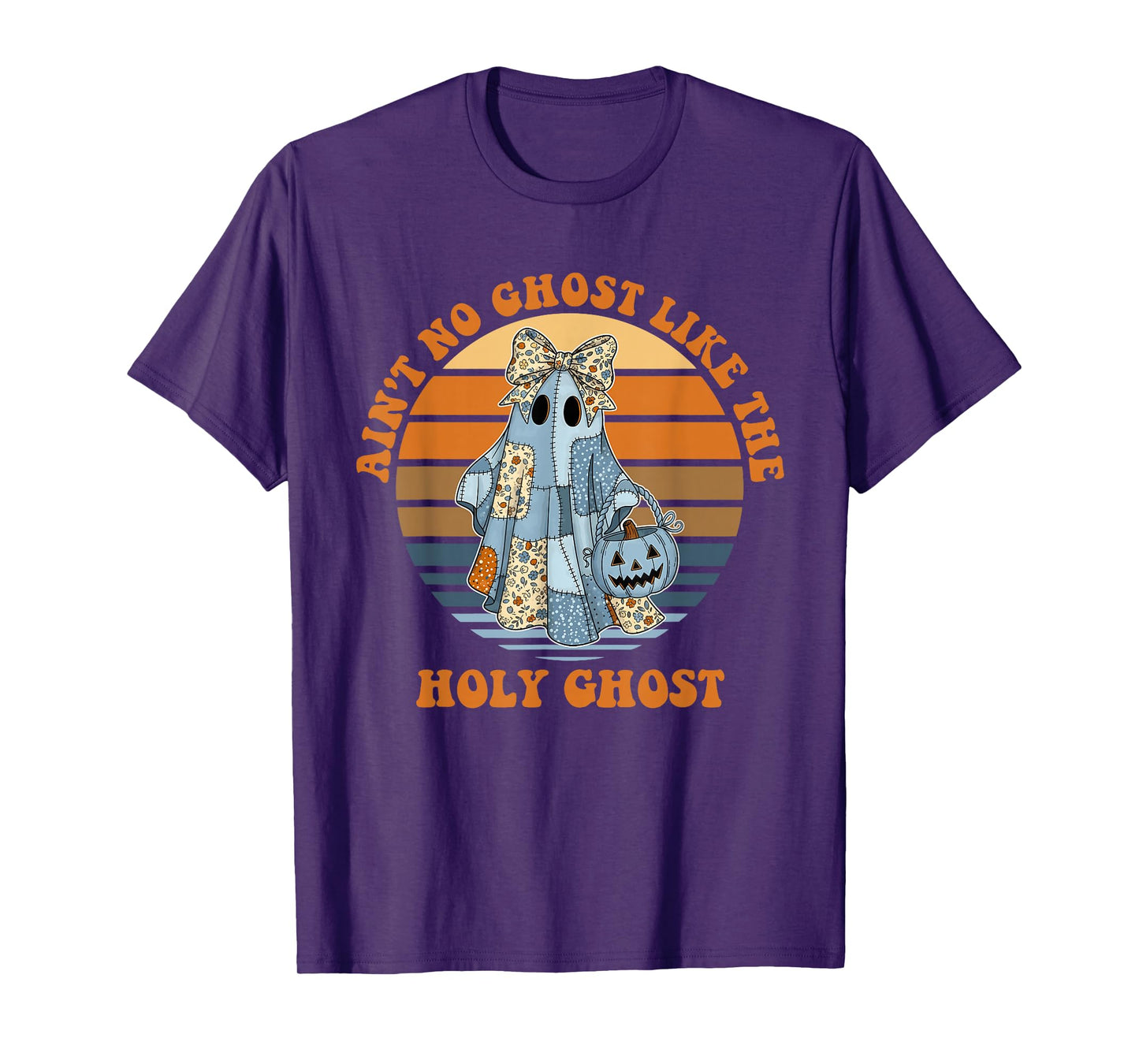 Ain't No Ghost Like The Holy Ghost Jeans Denim Halloween T-Shirt