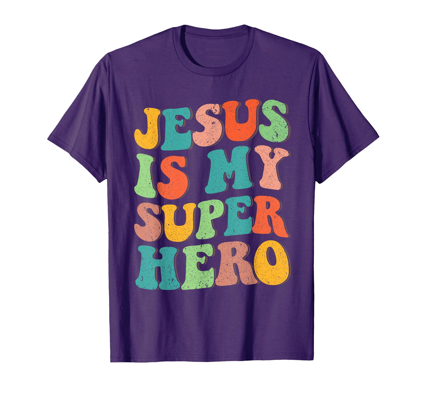 Jesus Is My Superhero Christian Religious T-Shirt
