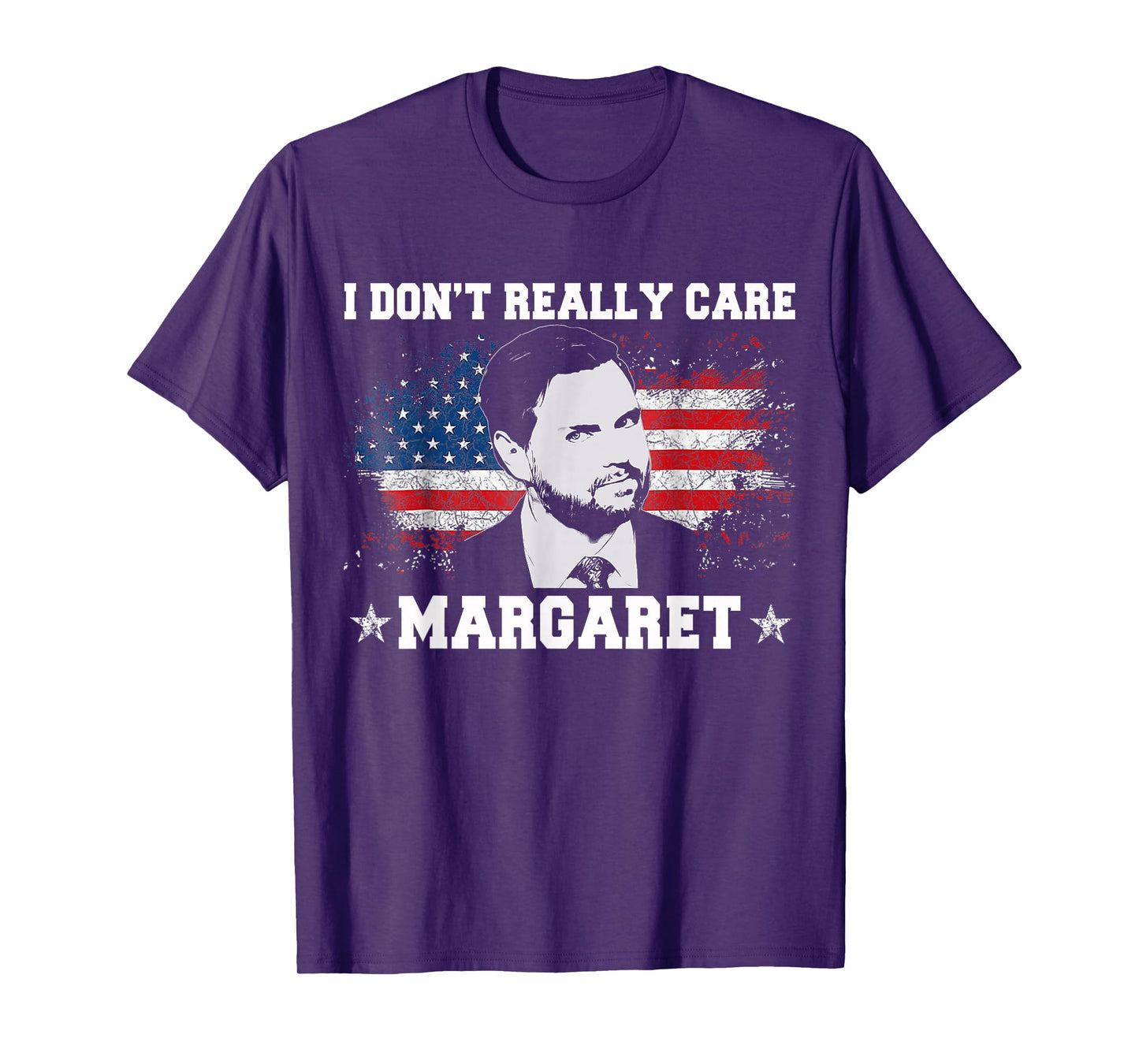 I Don't Really Care Margaret Funny Minimalist JD Vance T-Shirt