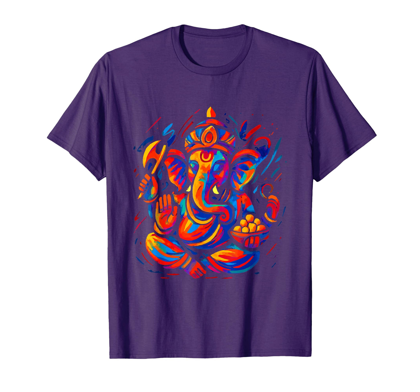 Ganesh Symbol Yoga Hindu Elephant God Ganesha Puja T-Shirt