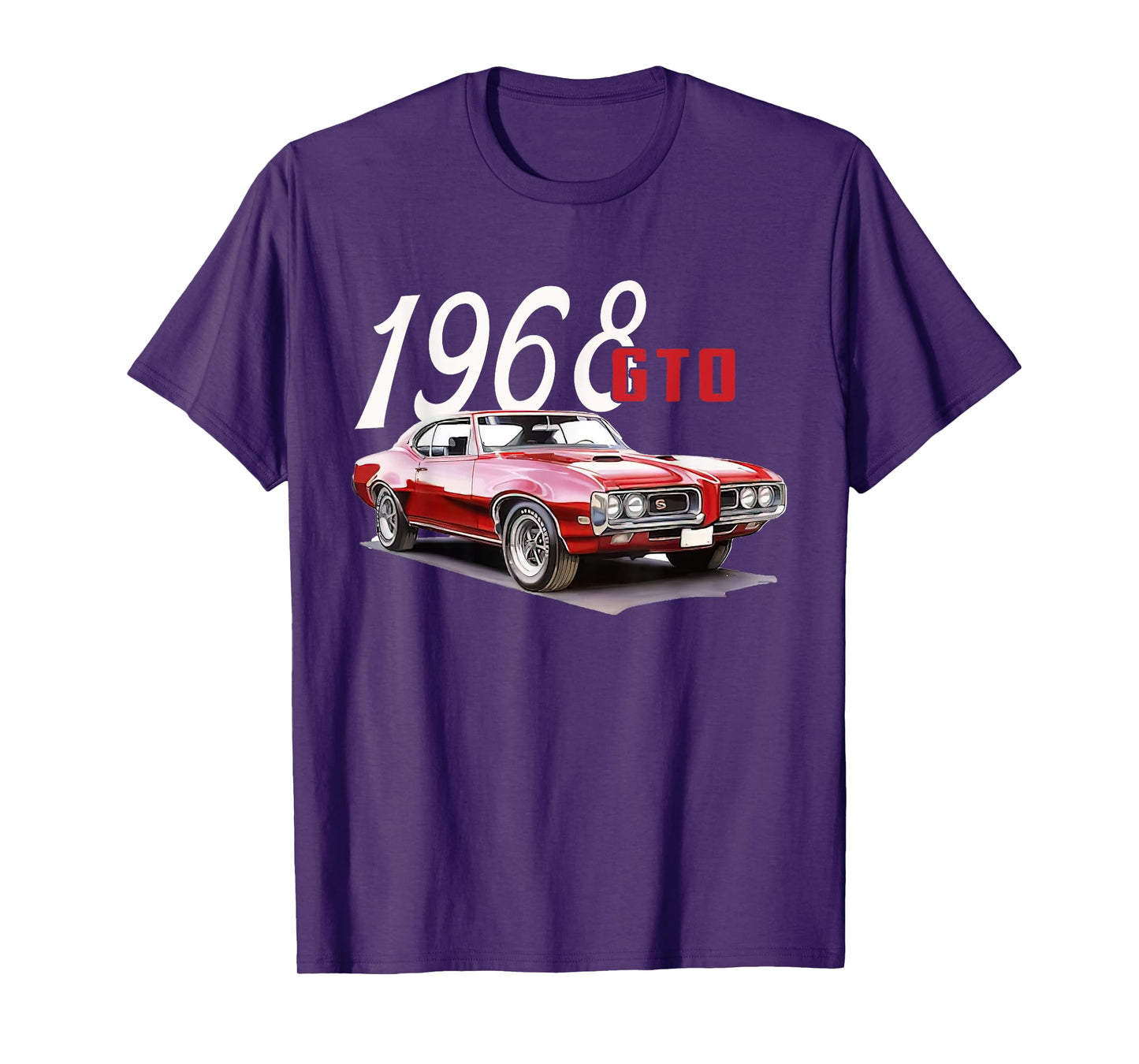 1968 68 GTO Classic Car Old School Muscle Car T-Shirt
