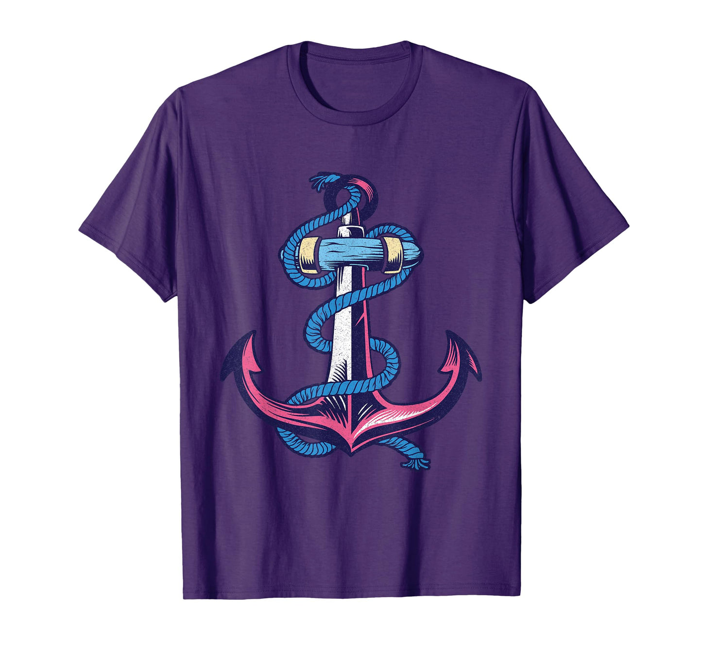 Anchor Womens Nautical Anchor T-Shirt