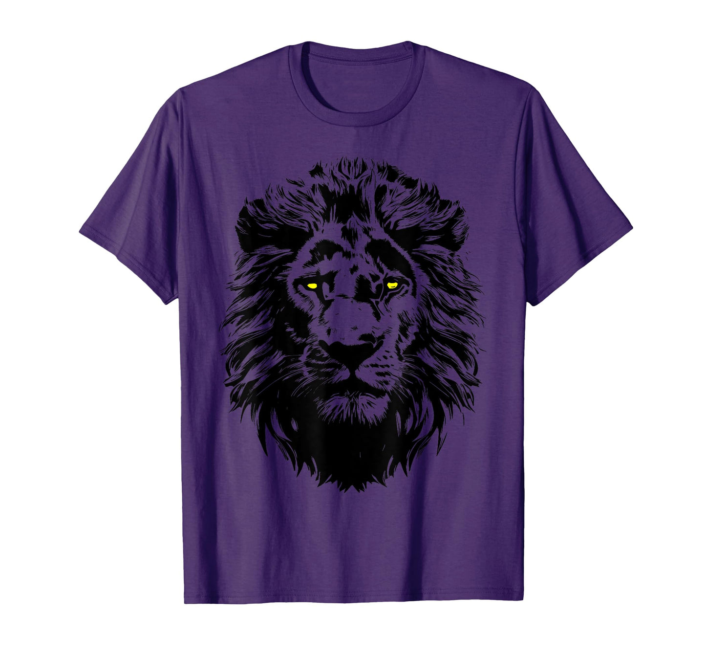 Lion, Gazing Eyes Lion Head, Lion Face, Lion Head T-Shirt