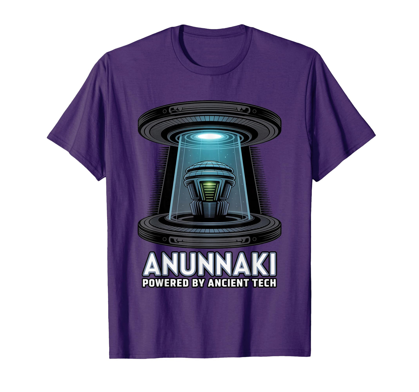Powered by Anunnaki Tech Enki Sumerian Alien Origins T-Shirt
