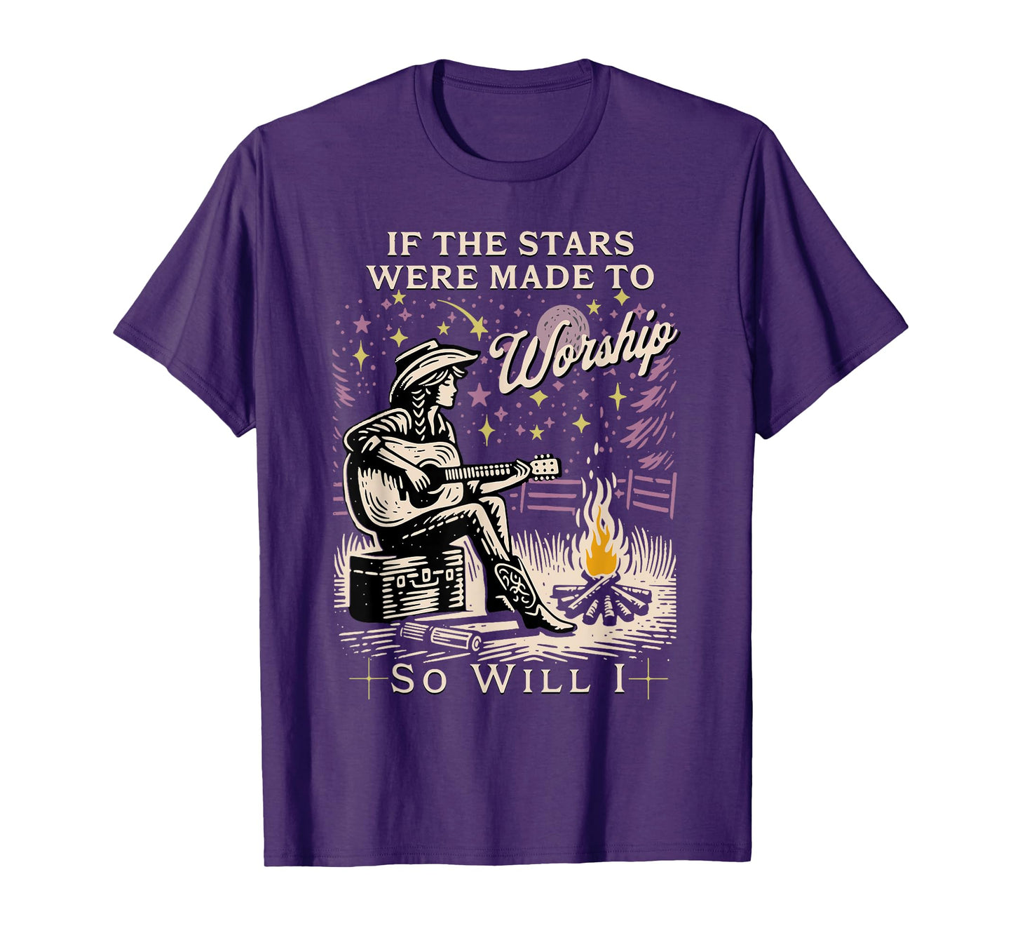 If The Stars Were Made To Worship So Will I T-Shirt