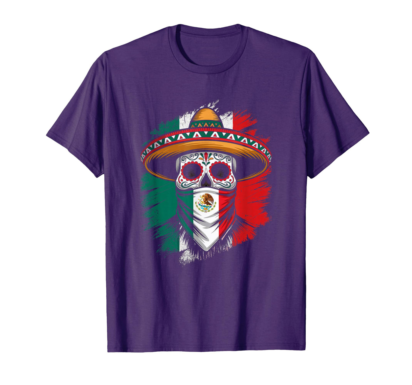 México Mexico Skull Cinco De Mayo Tijuana Pride Mexican T-Shirt