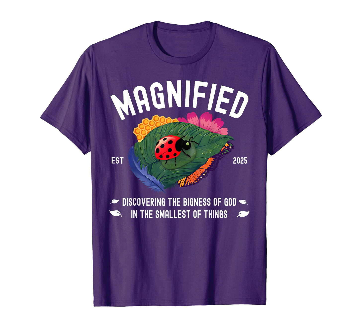 Groovy VBS 2025 Magnified Insects Adventure VBS Bible School T-Shirt