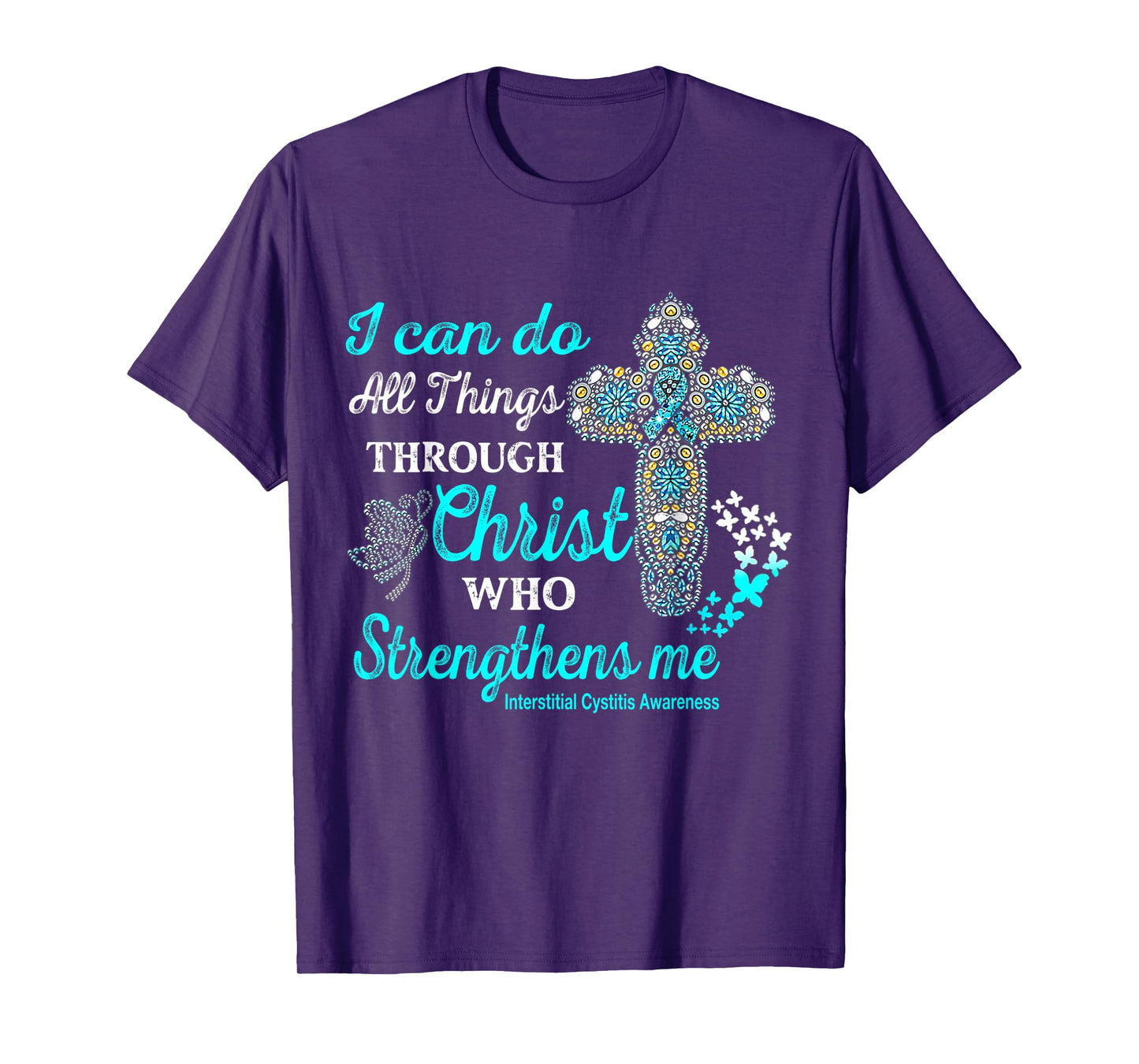 Interstitial Cystitis Awareness Christ T-Shirt