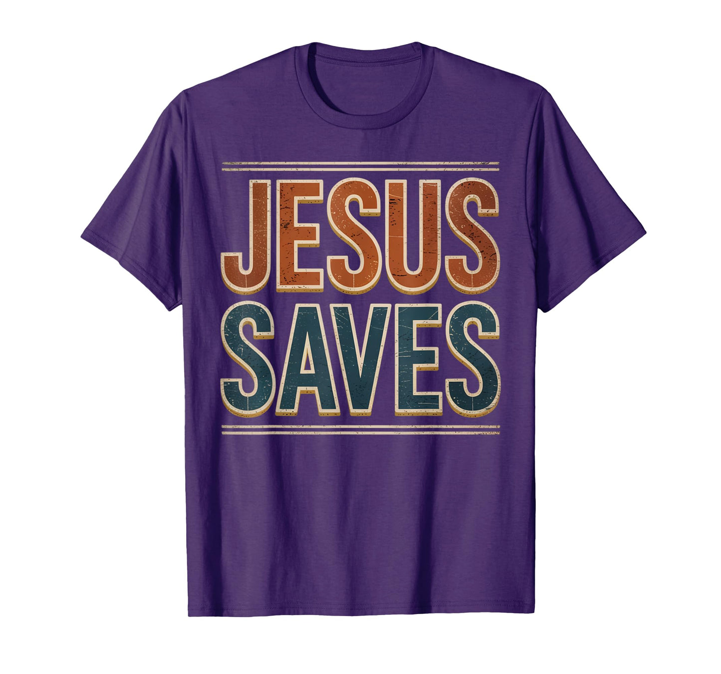 Jesus Saves Cross Christian Religious Faith Mens T-Shirt