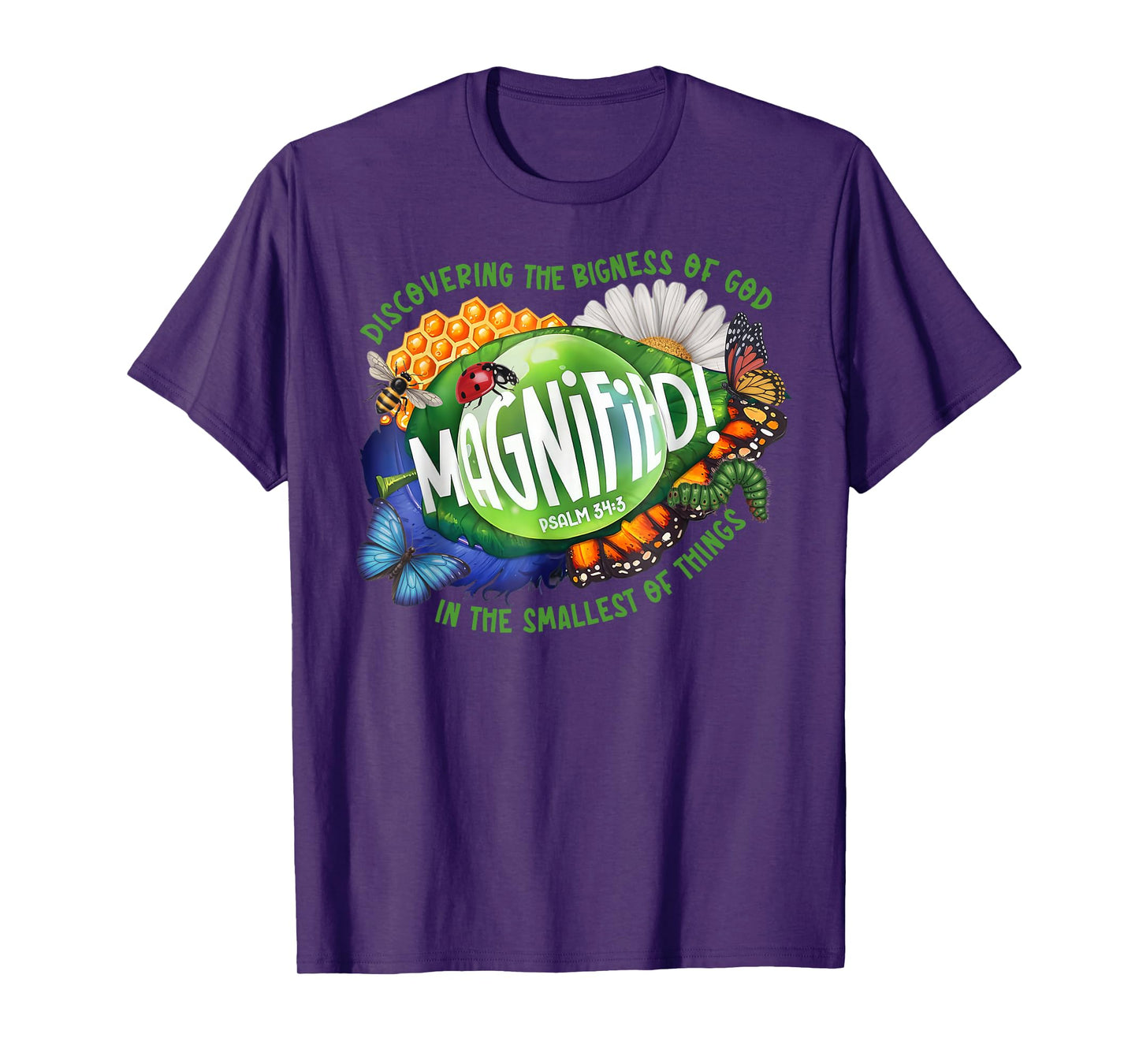 Magnified VBS 2025 Discovering the Bigness of God Christian T-Shirt