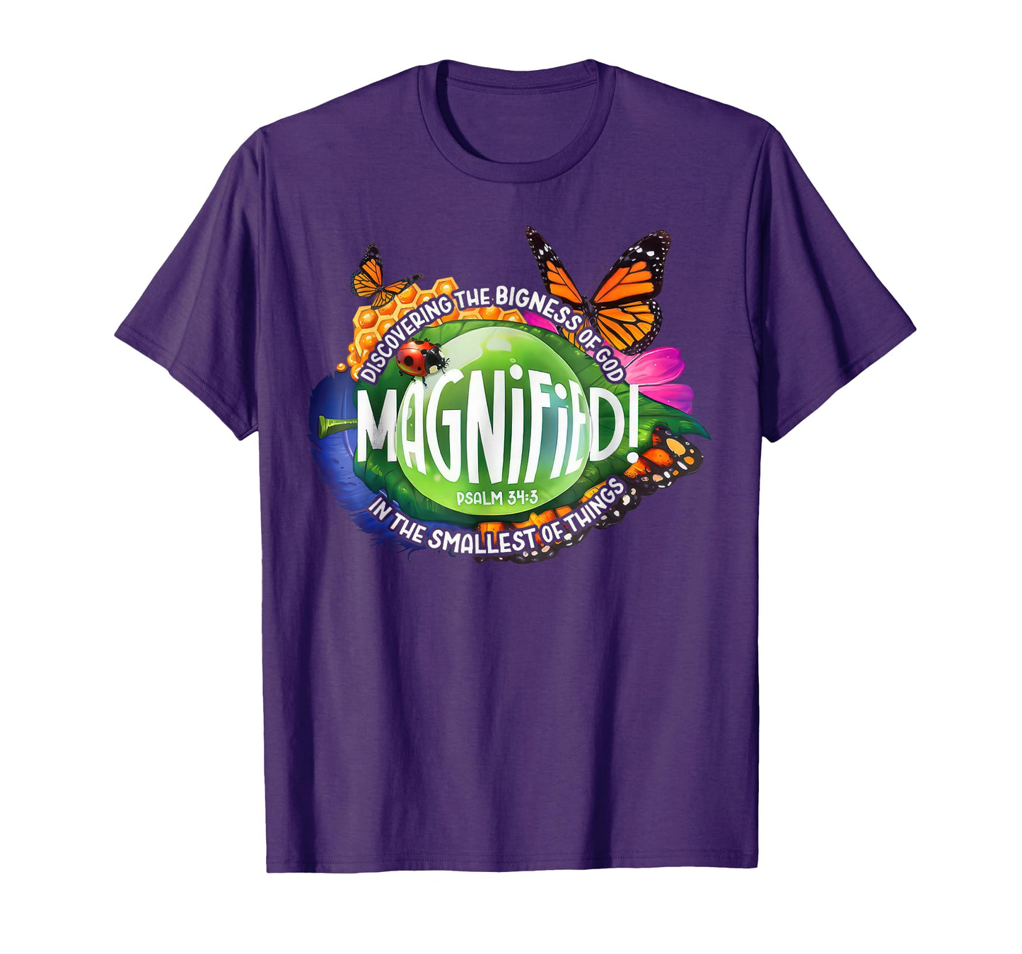 Magnified VBS 2025 Discovering the Bigness of God Christian T-Shirt