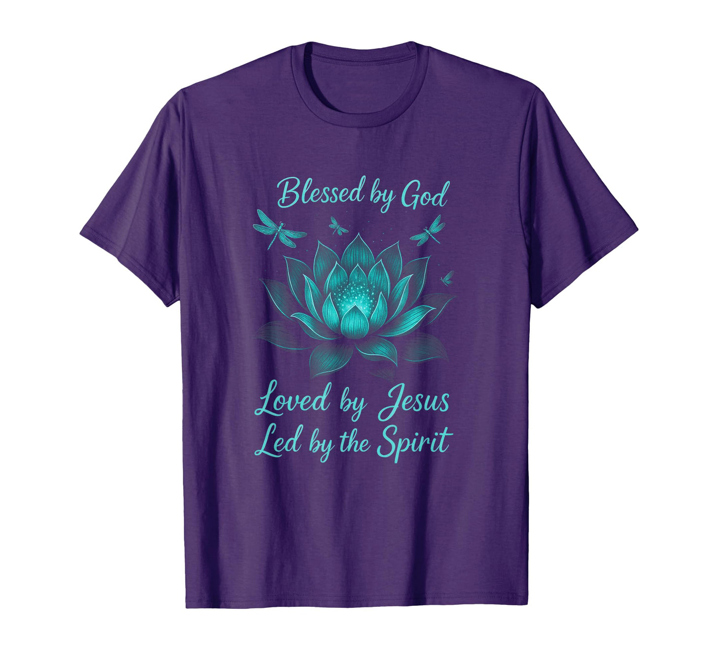 Blessed by God - Sunflower Holy Church Easter T-Shirt