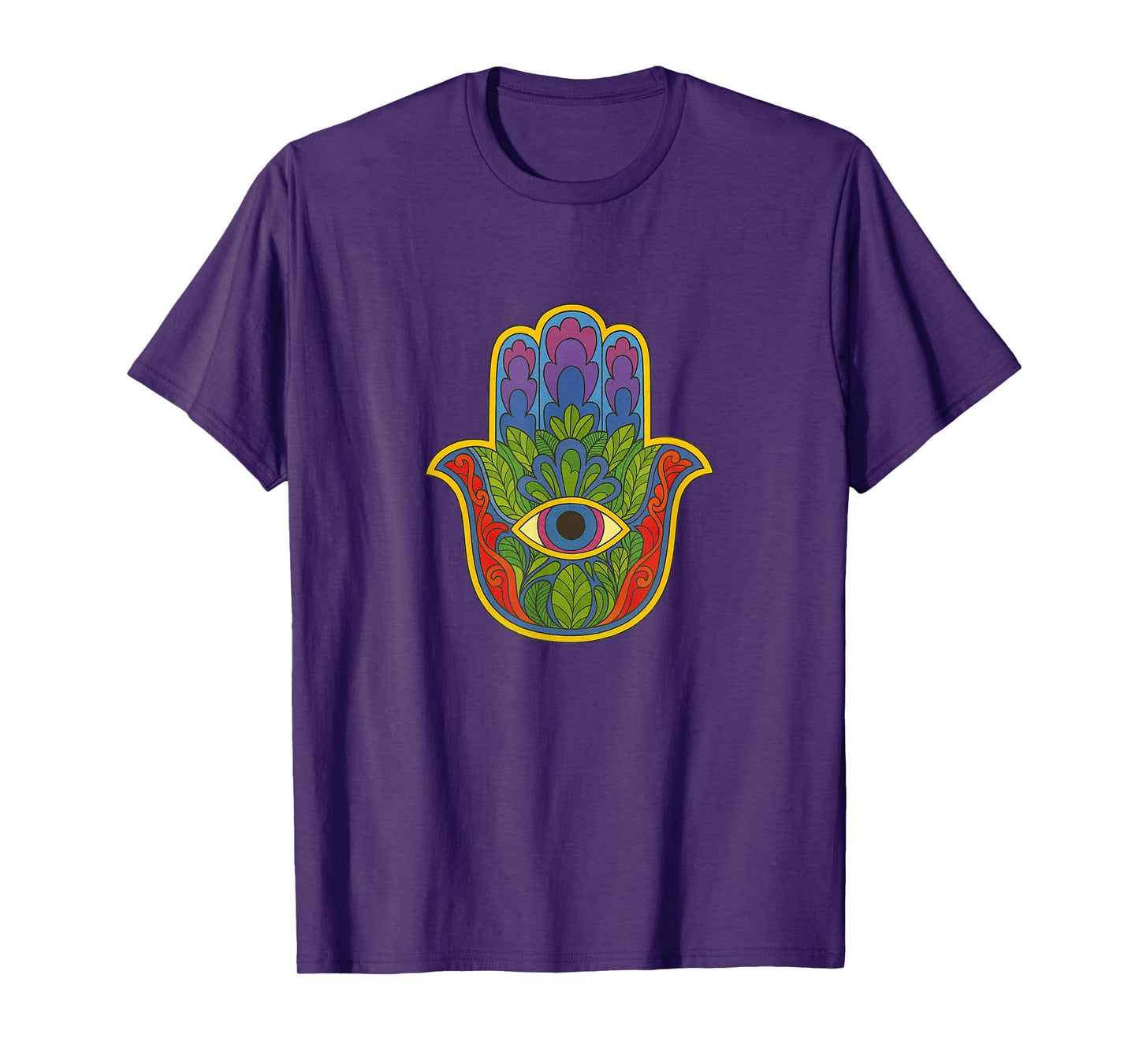 Vintage Hamsa Hand Eye of God Protection Symbol T-Shirt