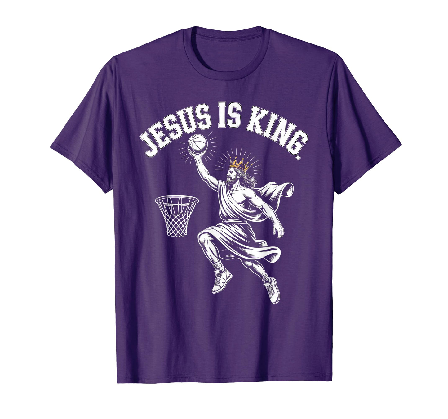 Jesus is King Bible Verse John 14:6 Christian God Religious T-Shirt