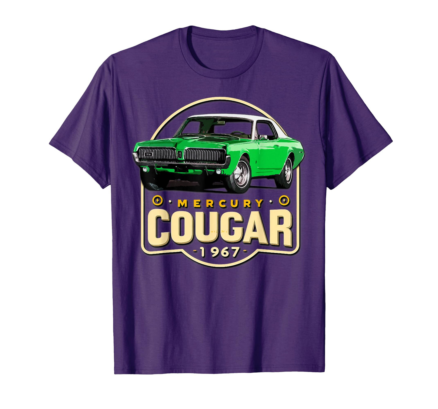 1967 Mercury classic Cougar cars T-Shirt