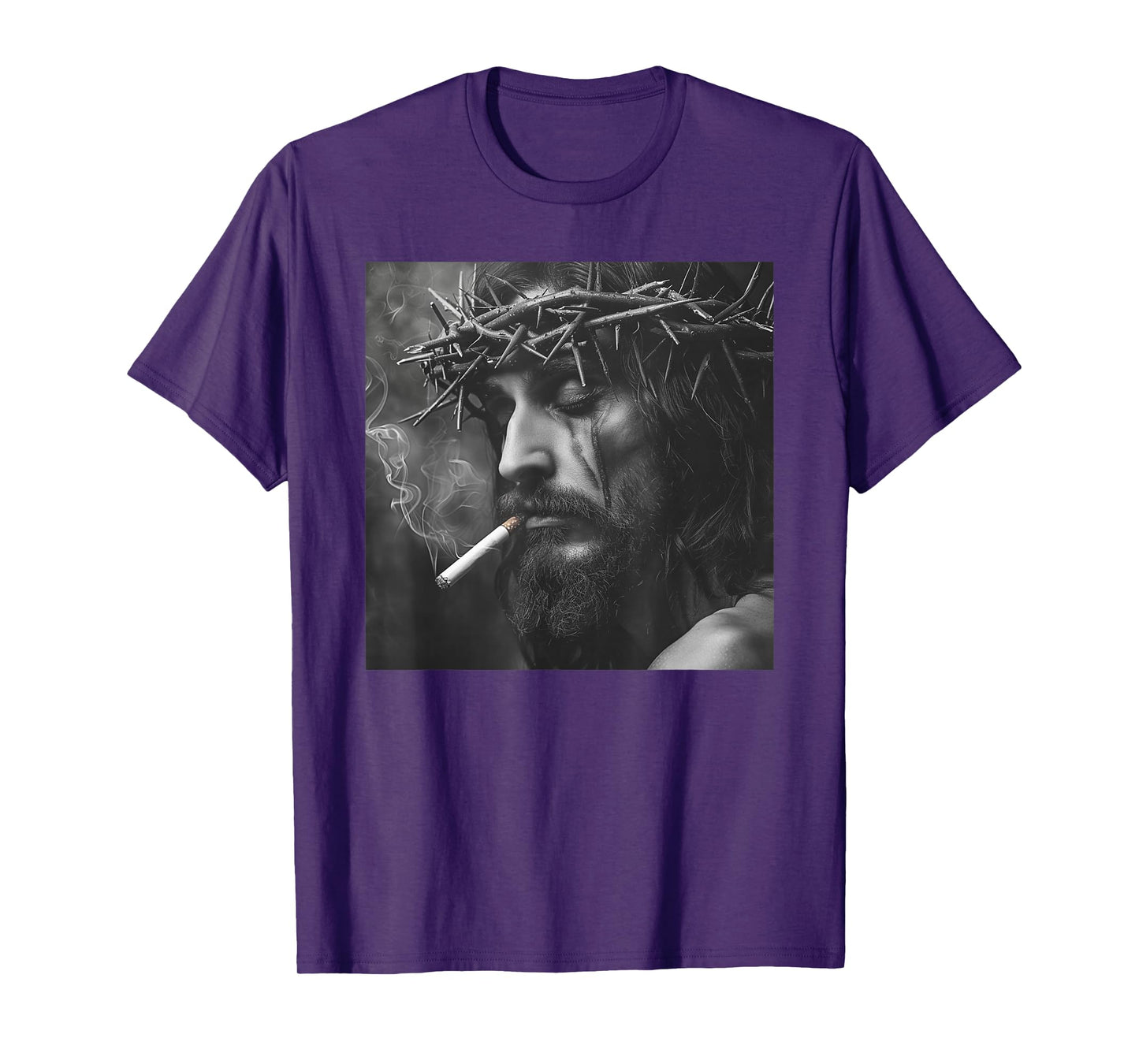 Cooler Jesus Christ Smokes, Resistance, Rebellious Jesus T-Shirt