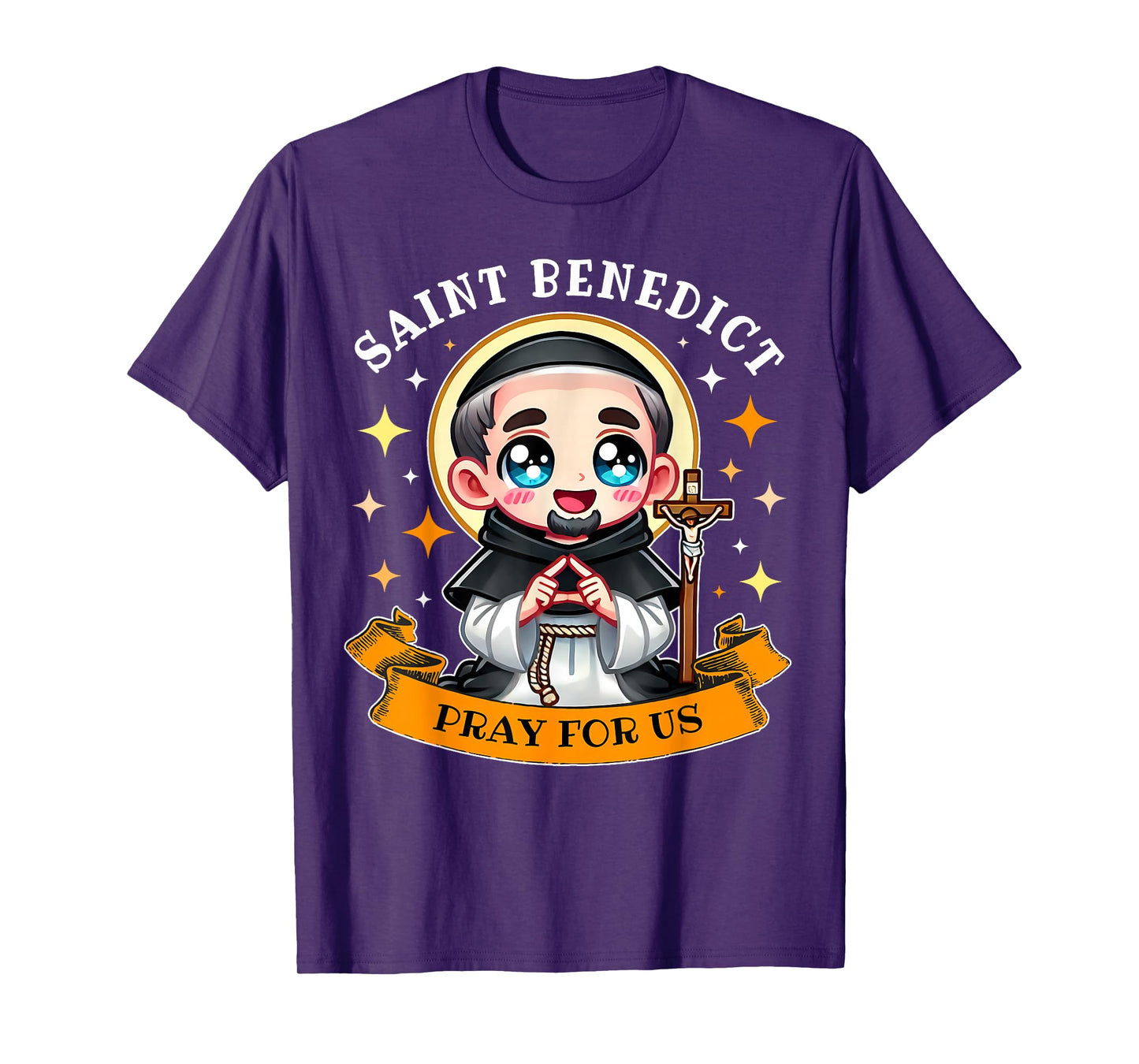 St Benedict Italian Catholic Christian Monk for Kids Toddler T-Shirt