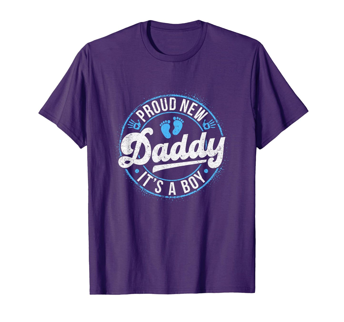 Proud New Daddy It's A Boy Father's Day Dad To Be 1st Time T-Shirt