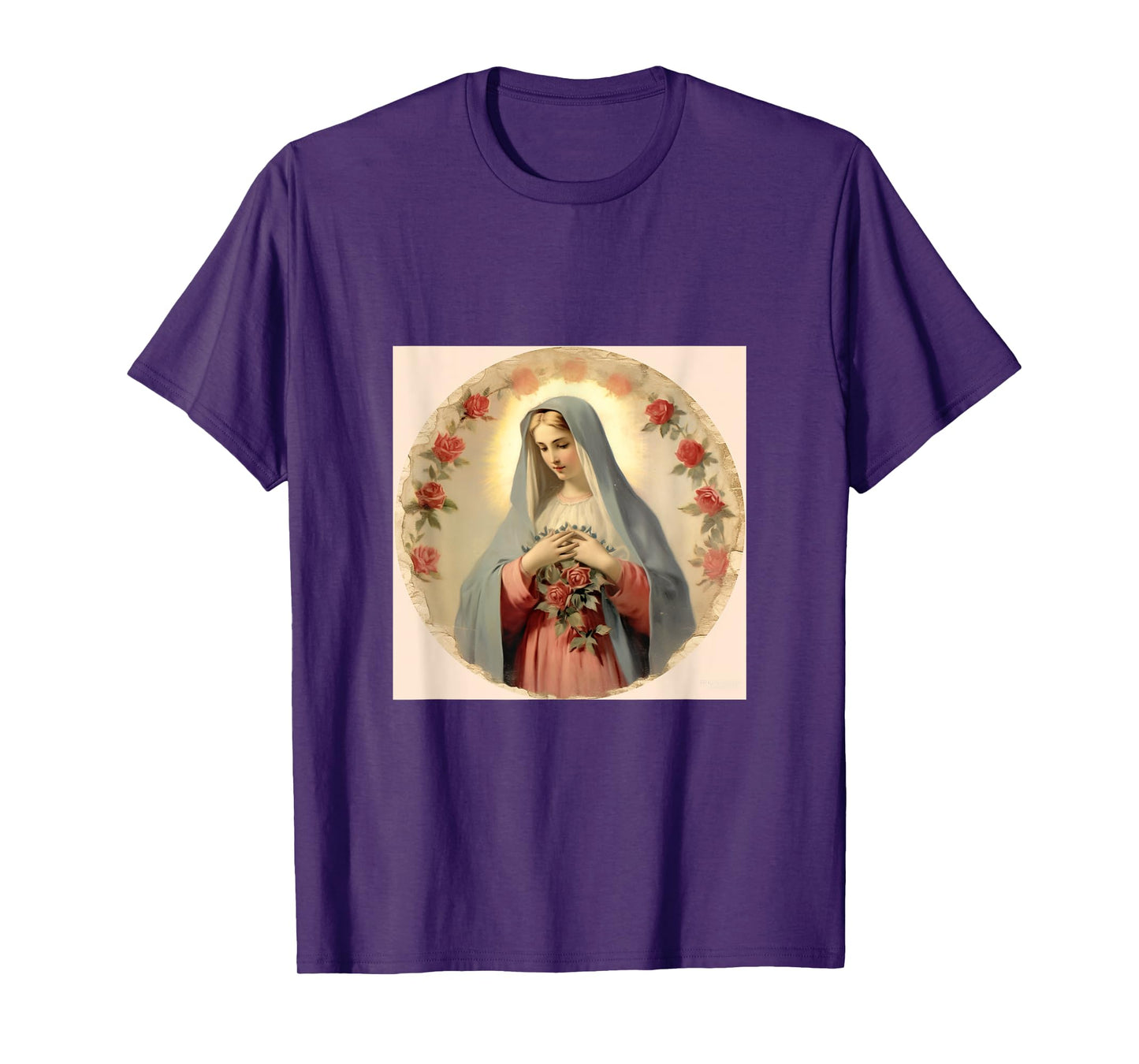 Blessed Virgin Mary Jesus Christian T-Shirt