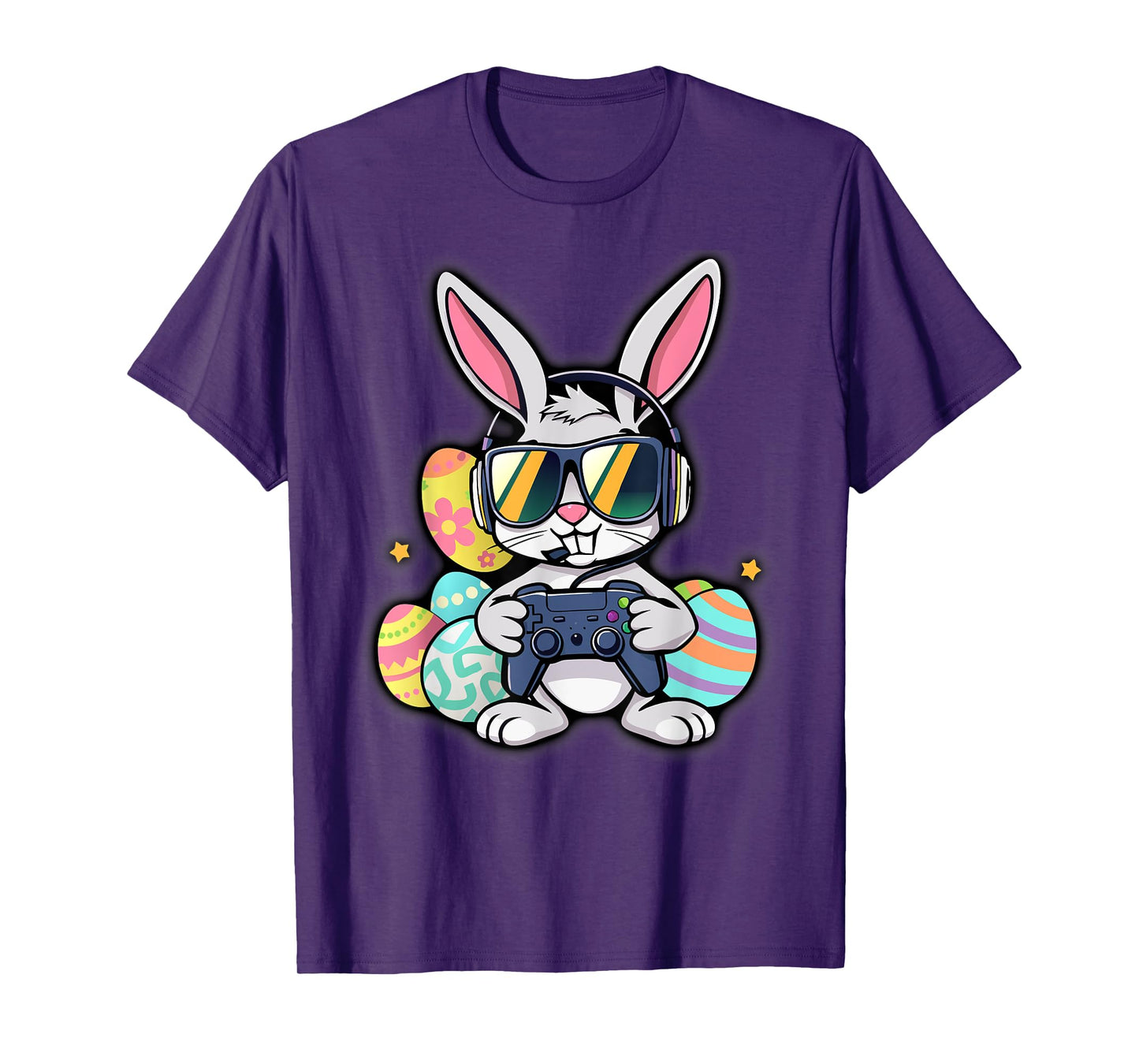 Easter Video Game Bunny Eggs Gaming Gamer Boys Men Teen Kids T-Shirt