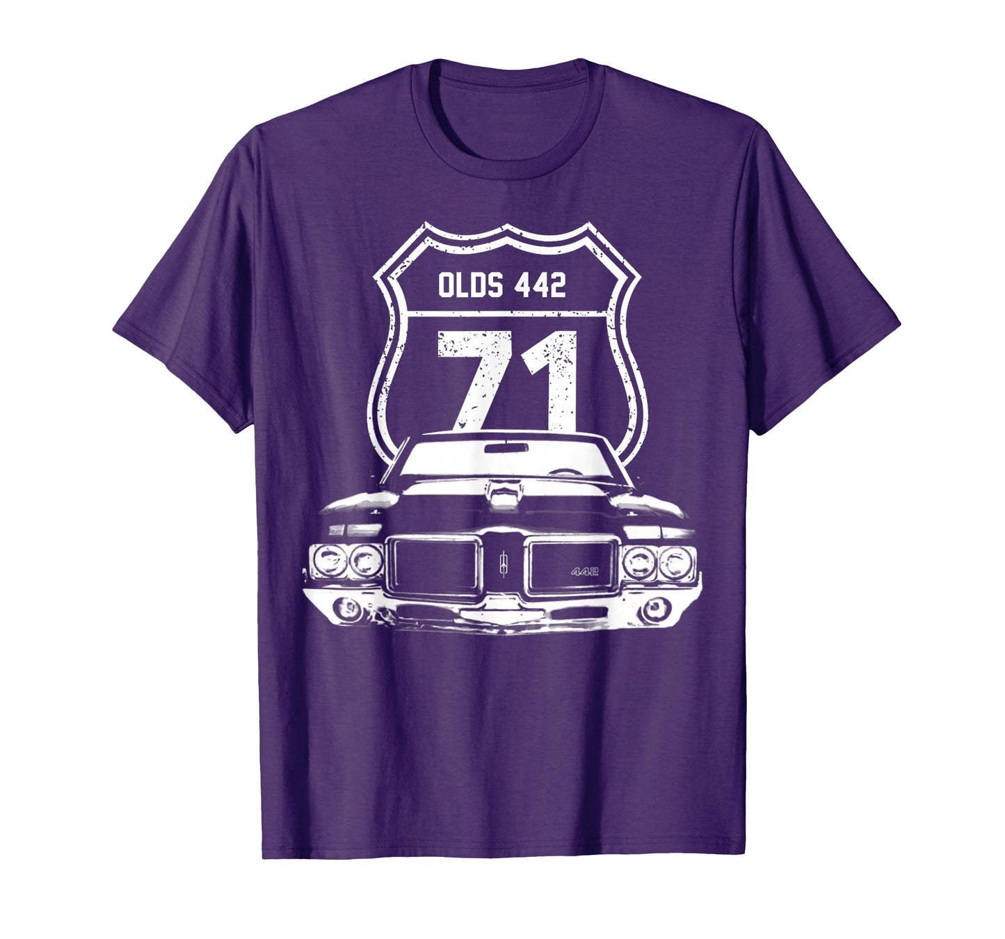 1971 71 olds 442 muscle car T-Shirt