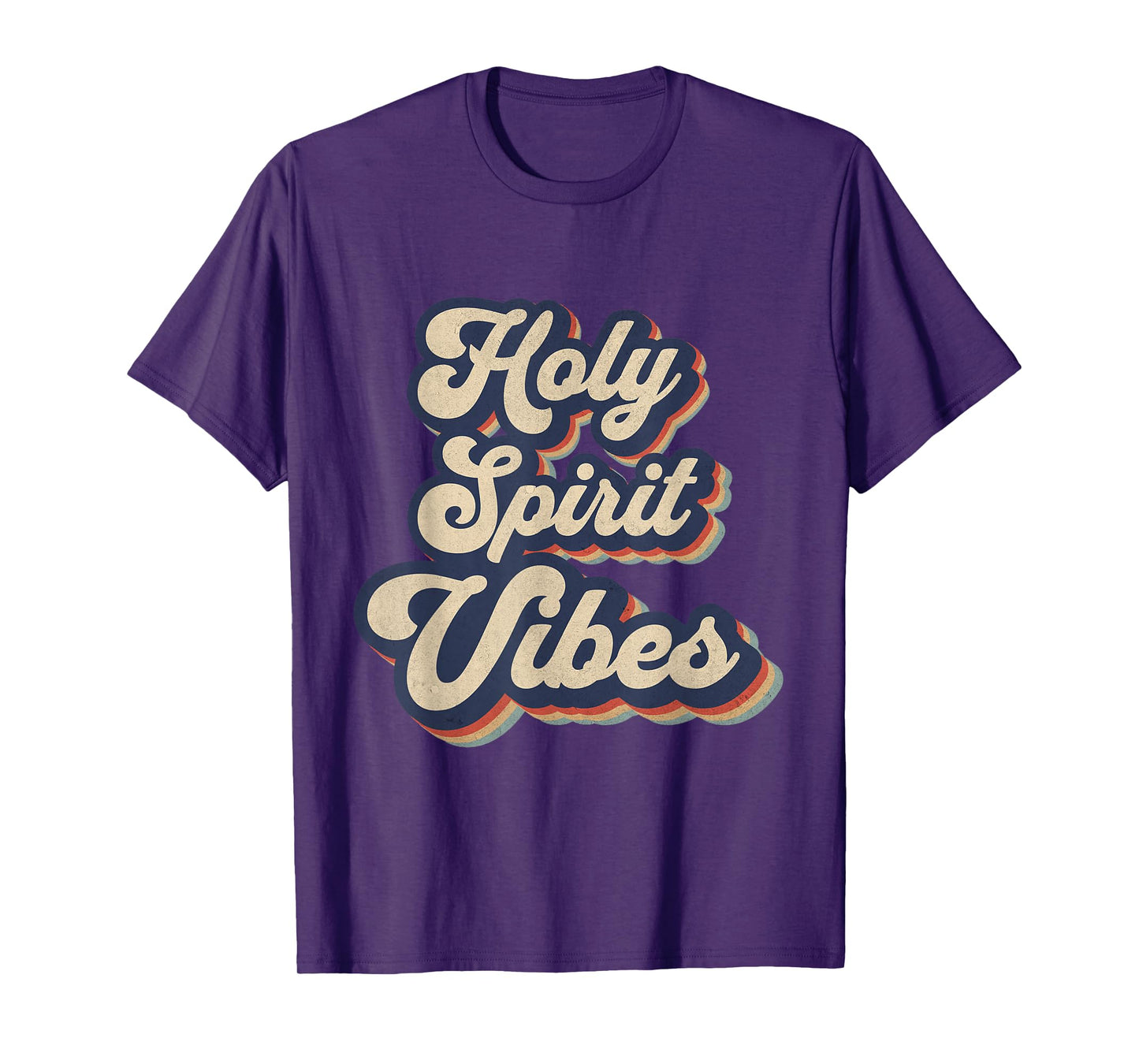 Holy Spirit Vibes Retro Religious Christian Design T-Shirt