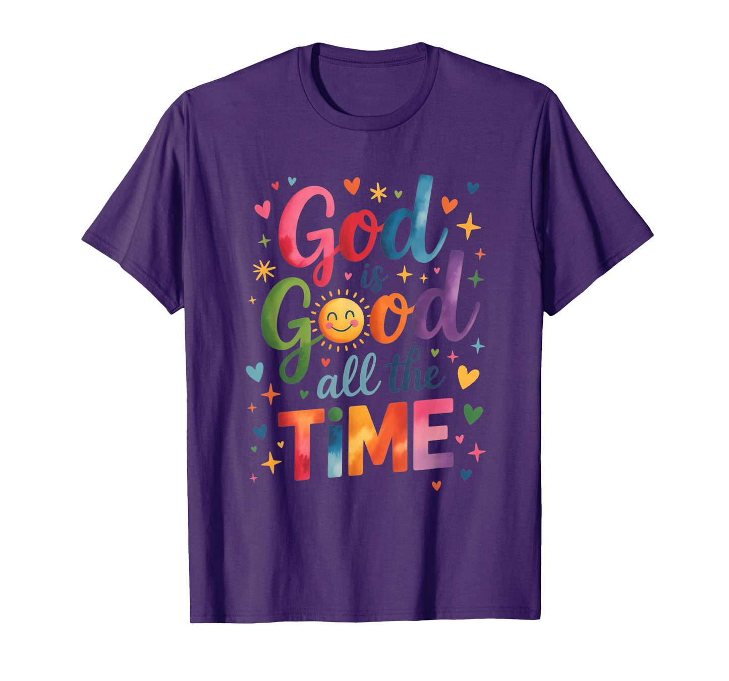 God is Good All The Time Jesus Christ Christian Gift T-Shirt