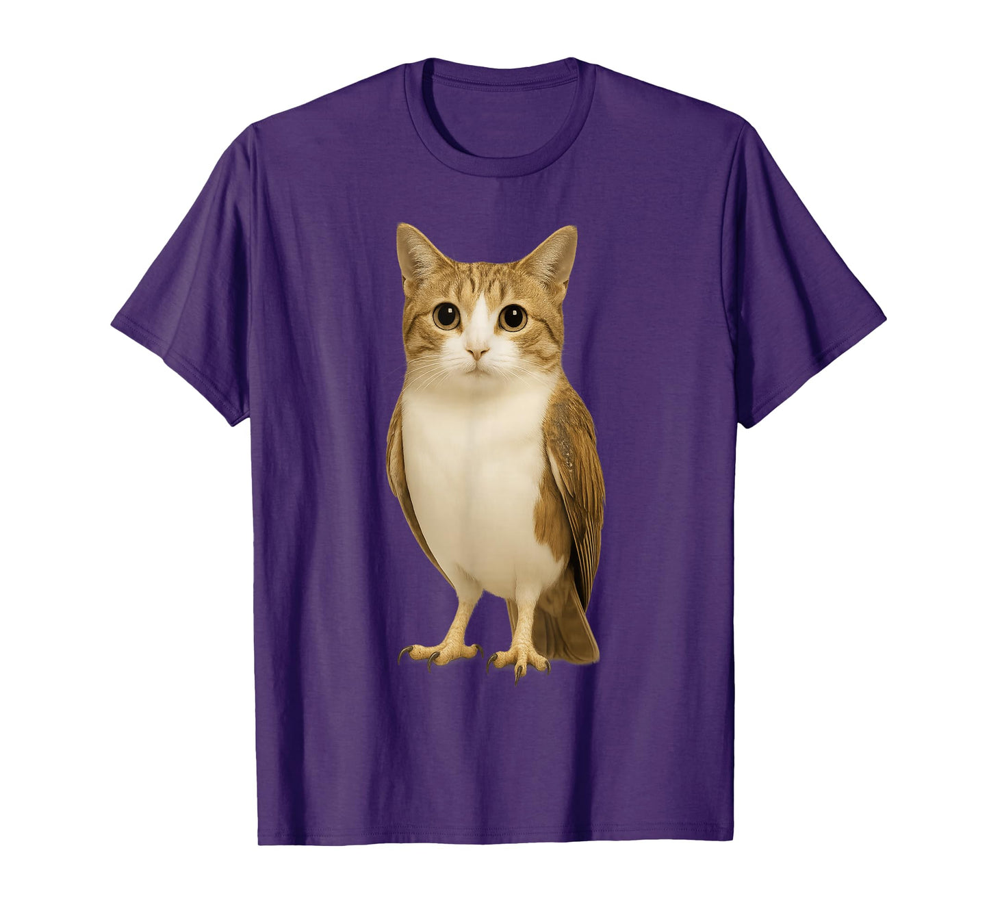 Meowl Cat Owl Funny Internet Trendy Meme T-Shirt