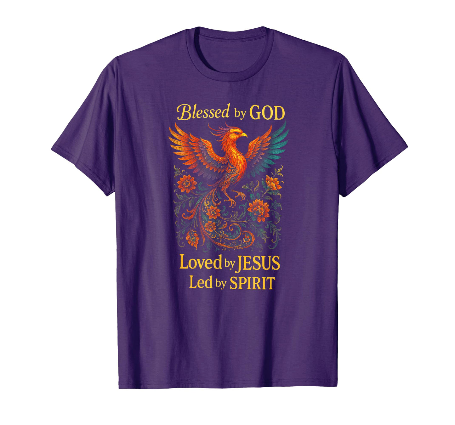 Blessed by God - Butterfly Christian Holy Easter T-Shirt
