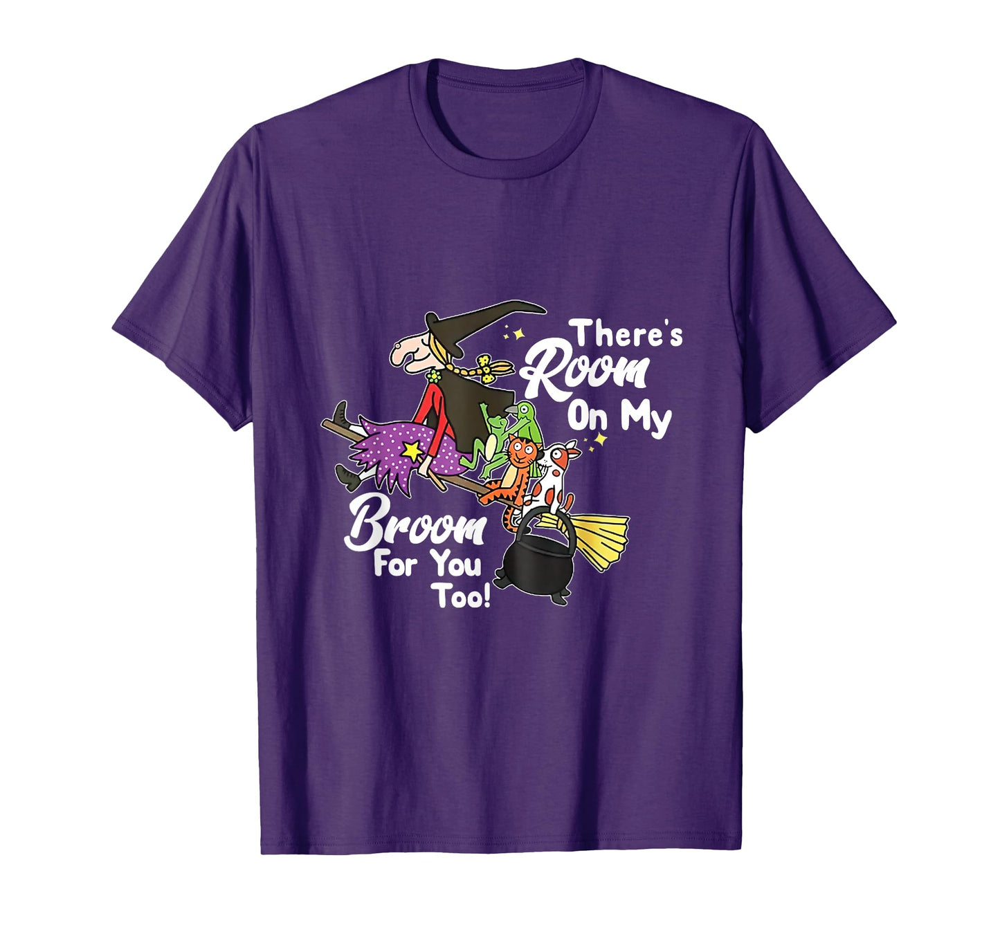 There's Room On My Broom for You Too Teacher Halloween T-Shirt