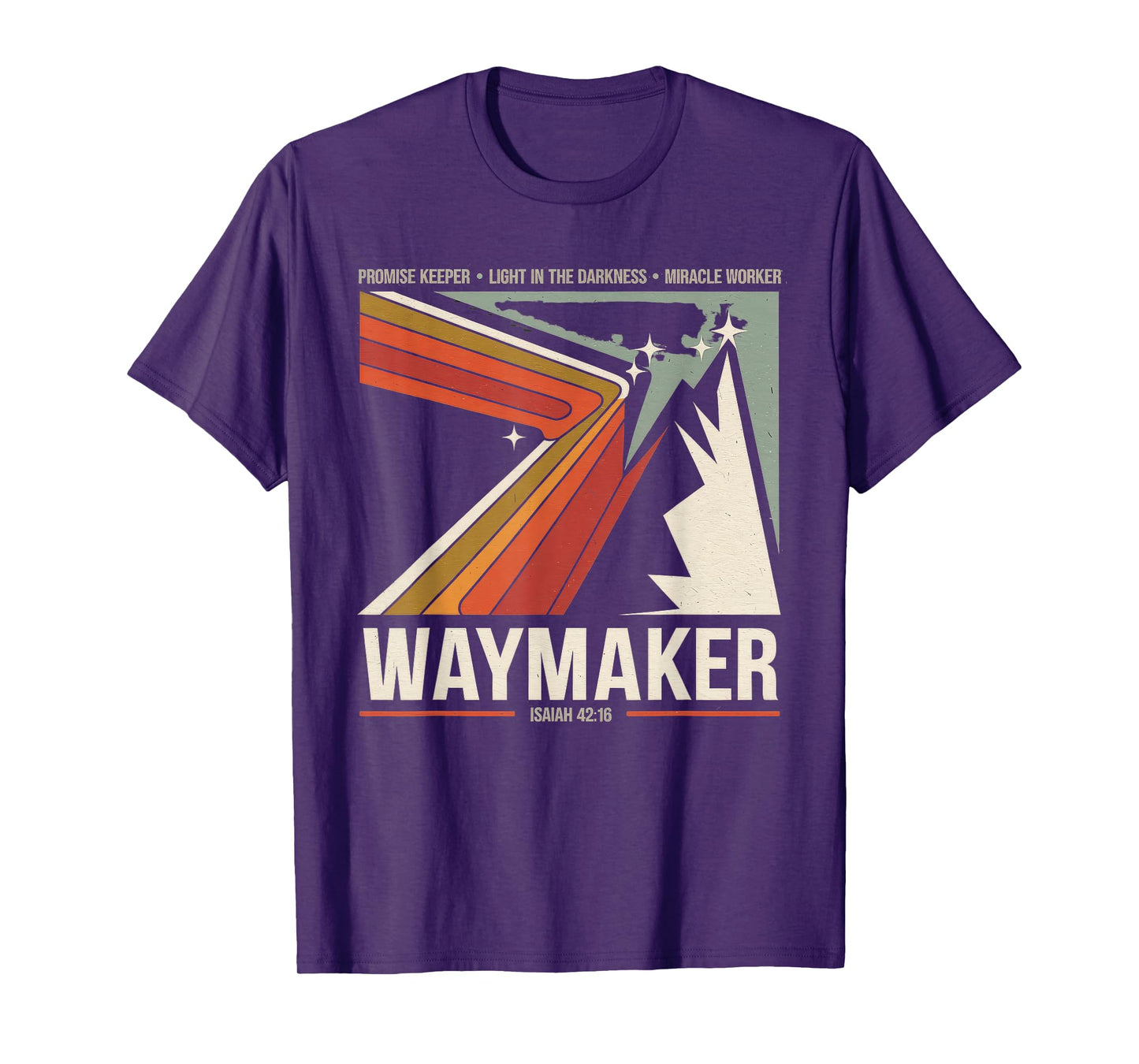 Waymaker Tshirt Promise Keeper Miracle Worker God Christian T-Shirt