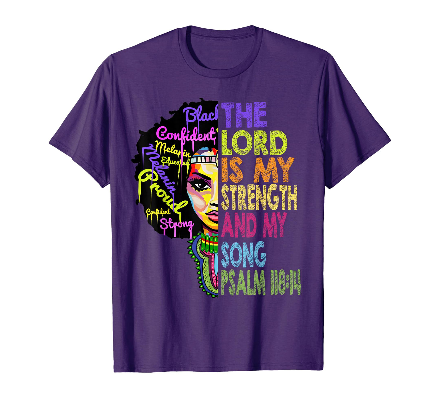 The Lord is My Strength and My Song African Christian Gifts T-Shirt
