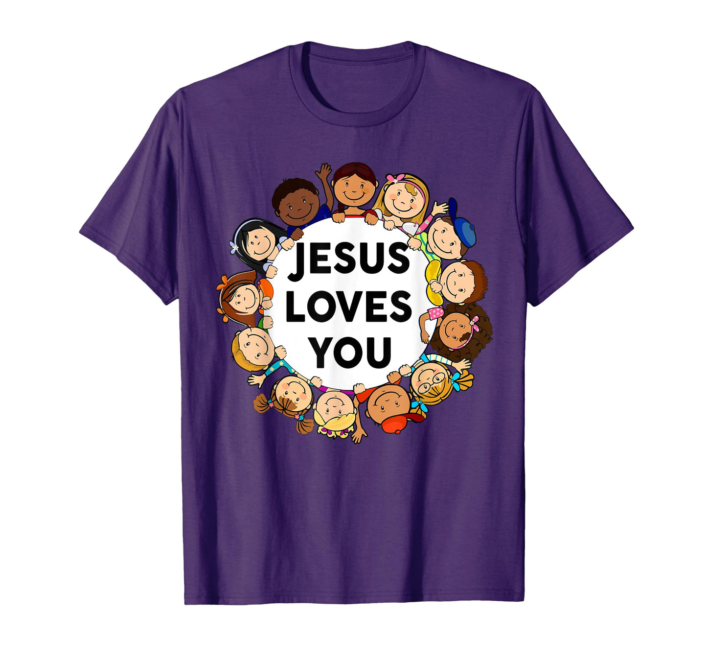 Jesus Loves You Christian Easter Kids T-Shirt