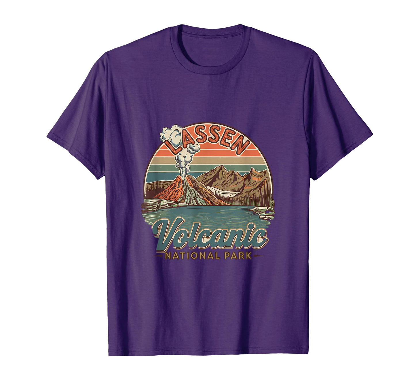Lassen Volcanic National Park Scenic Landscape T-Shirt