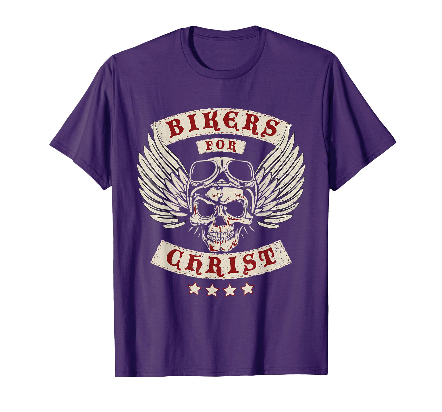 Bikers for Christ Christian Motorcycle Patch T-Shirt