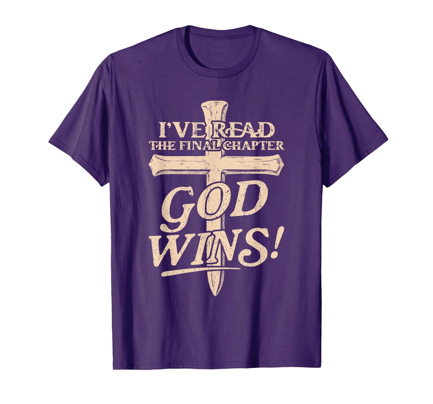 I've Read The Final Chapter God Christian Faith Cross T-Shirt