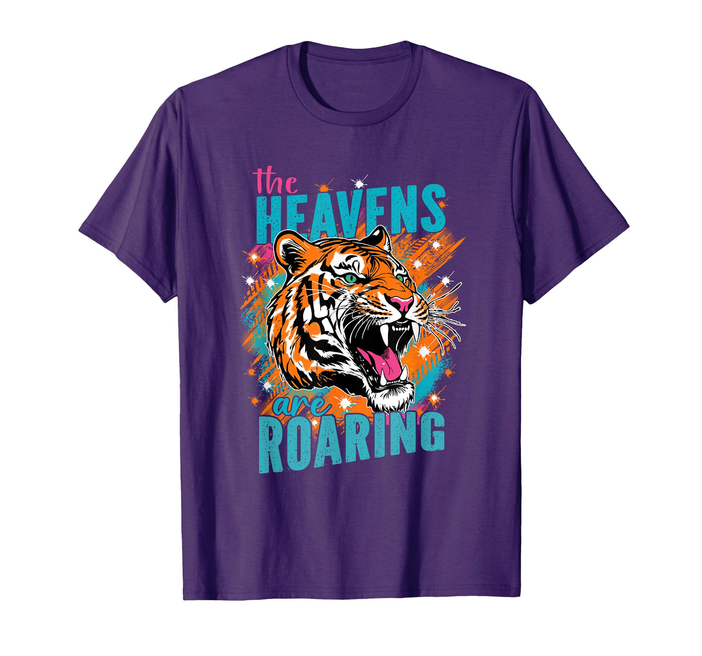The Heavens are Roaring Psalm 19:1 Christian Faith Women Men T-Shirt