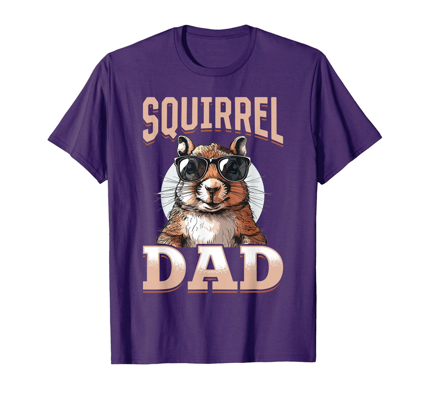 Funny Squirrel Animal Squirrel Dad T-Shirt
