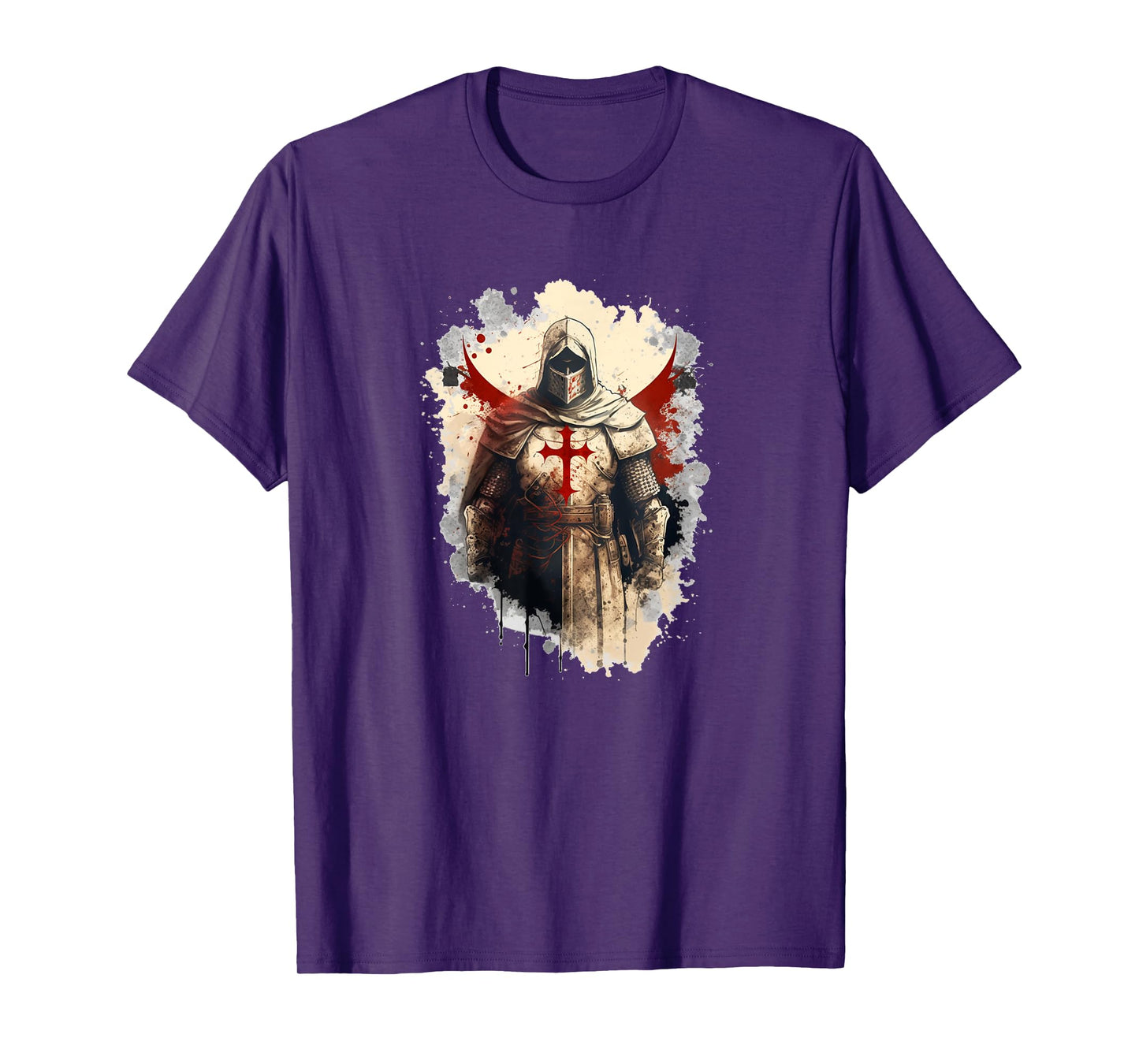Medieval Templar Knights Christians T-Shirt