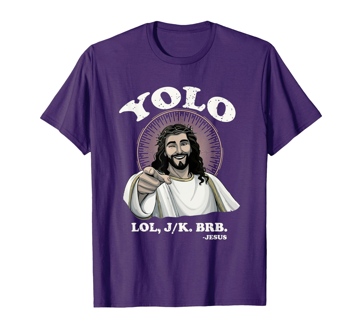 Jesus Funny YOLO Easter Resurrection Christian T-Shirt