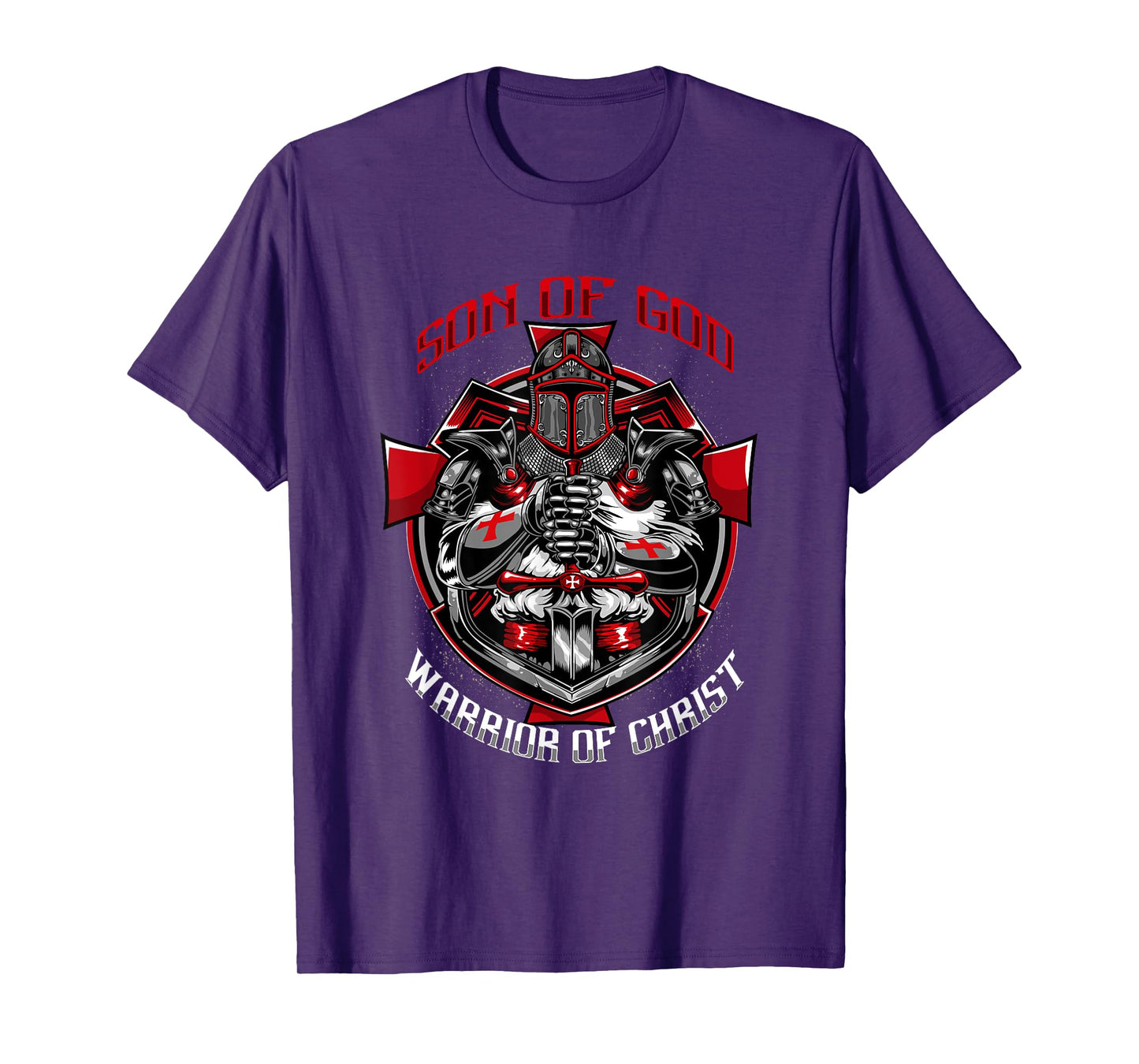Knights Templar Son Of God Warrior Of Christ T-Shirt T-Shirt